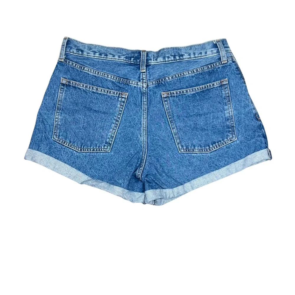 Abercrombie & Fitch Blue Jean Shorts
